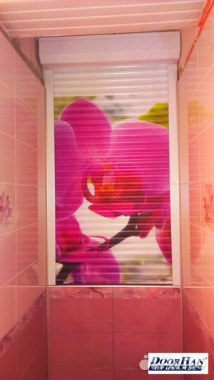 Рольставни сантехнические с фотопечатью