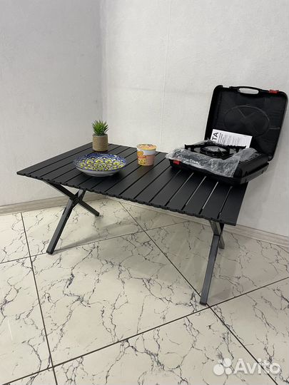 Стол складной реечный 90х60х48 туристический