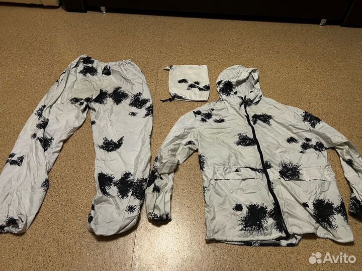 Маскхалат зимний