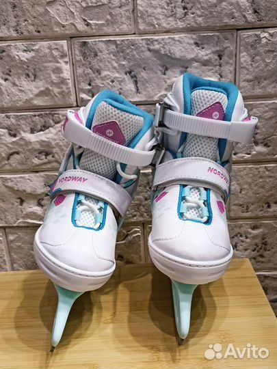 Коньки детские раздвижные Nordway 31-36