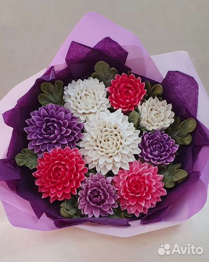 Зефирный букет Подарок на день учителя