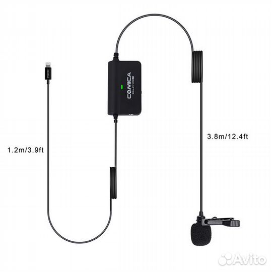 Петличный микрофон Comica CVM-SIG.LAV V05 MI iPhon