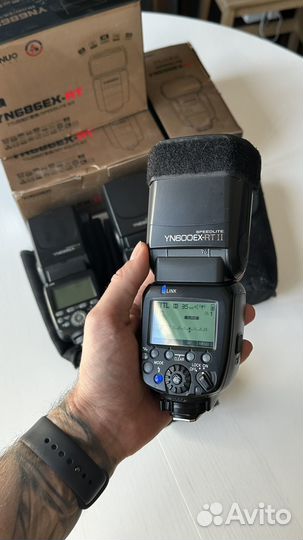 Вспышки Yongnuo 686EX-RT, 600EX-RT, синхр E3-RTii