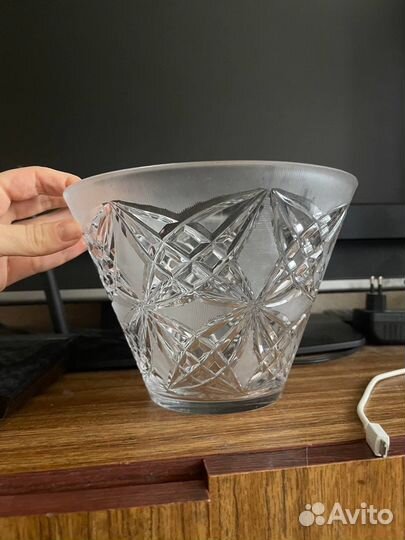 Хрустальные вазы СССР разные