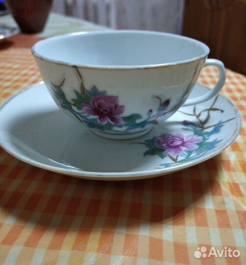 Чайная пара Пион Старый Китай