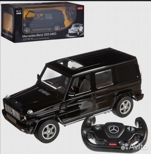 Машинка mercedes G55 AMG на р/у 1:14