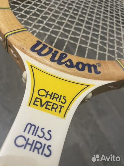 Ракетка Wilson Chris Evert Miss Chris 70е