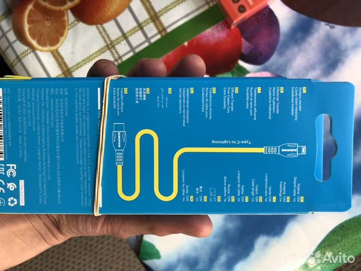 Шнур type c на iPhone