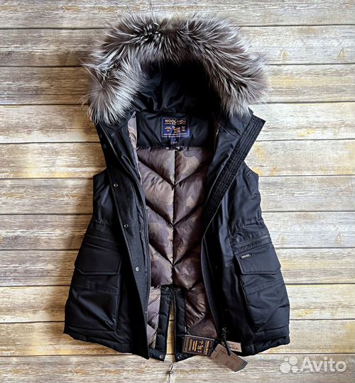 Жилетка парка пуховик Woolrich USA из Германии