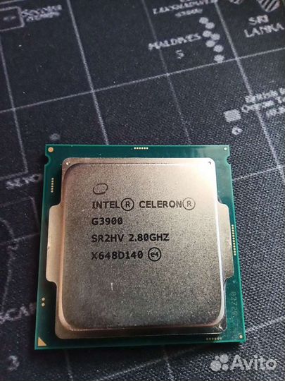 Процессор intel celeron g3900