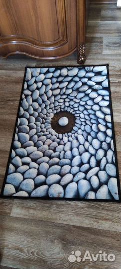 Коврик на резиновой основе ворсовой