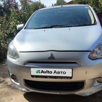 Mitsubishi Mirage 1.0 CVT, 2012, 127 000 км, с пробегом, цена 750 000 руб.