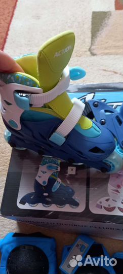 Ролики раздвижные для мальчика р27-30