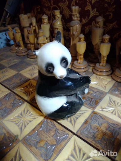 Панда фарфор