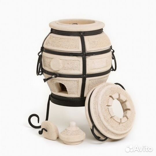 Набор Тандыр Донской тандыр, подставка, чехол микс
