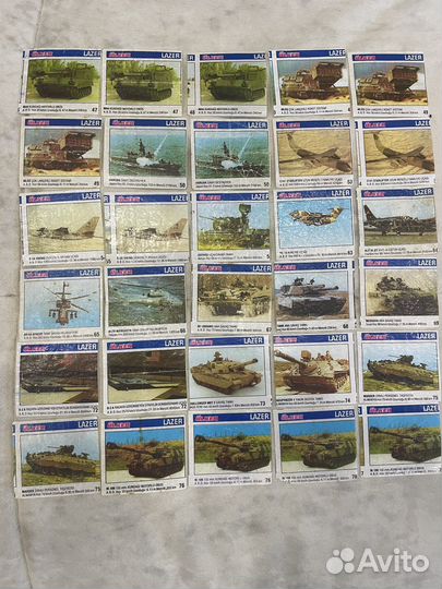 Вкладыши от жвачек