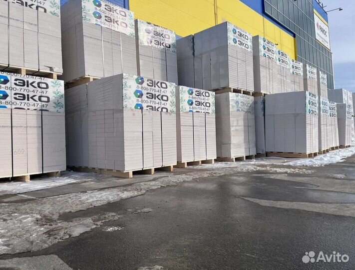 Газобетон Искульт, ксз D500