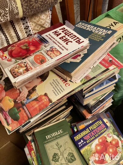 Книги, журналы по кулинарии