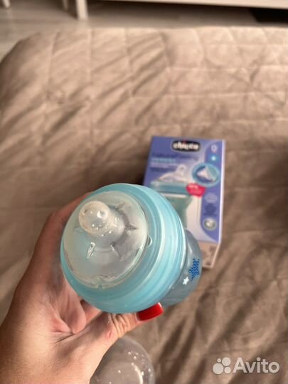 Бутылочки для кормления chicco