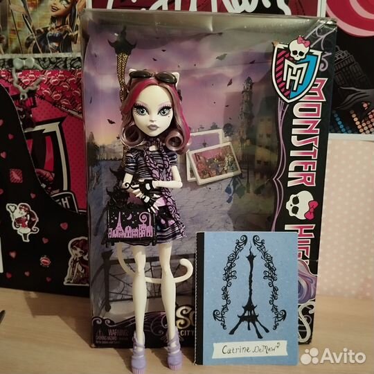 Кукла Монстер Хай Катрин (Кэтрин) де Мяу 