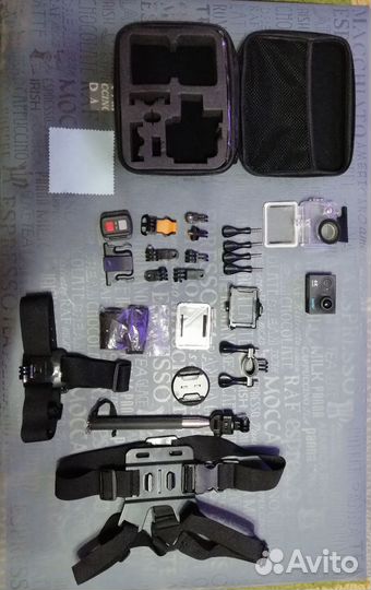 Экшн камера Eken H9R 4К Полный комплект