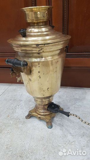 Самовар электрический жёлтый(суксун)