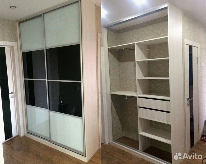 Шкаф купе. Гардеробная. Шкаф распашной. Прихожая