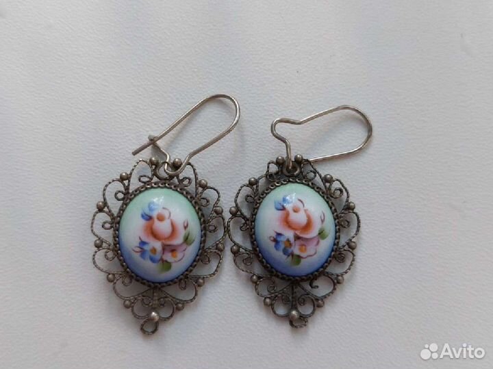 Серьги винтаж