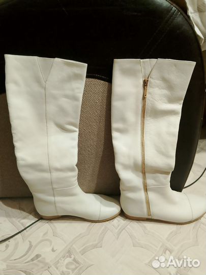 Сапоги ботфорды женские ориг кожа 36 размер