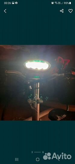 Электросамокат для взрослых электротрицикл