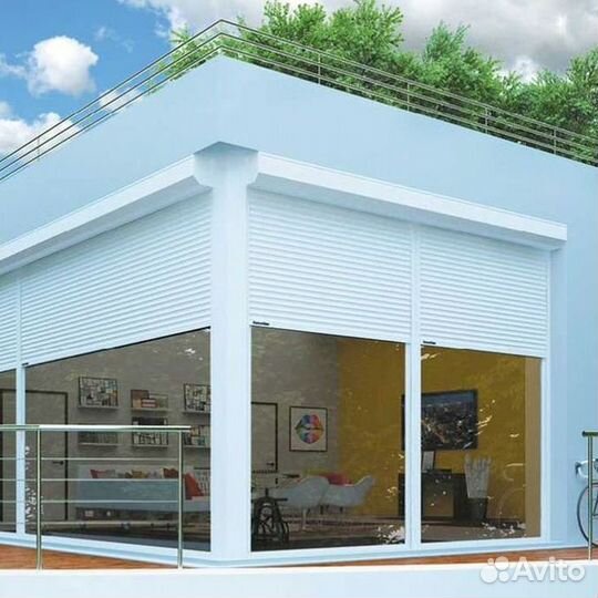 Гаражные ворота рольставни