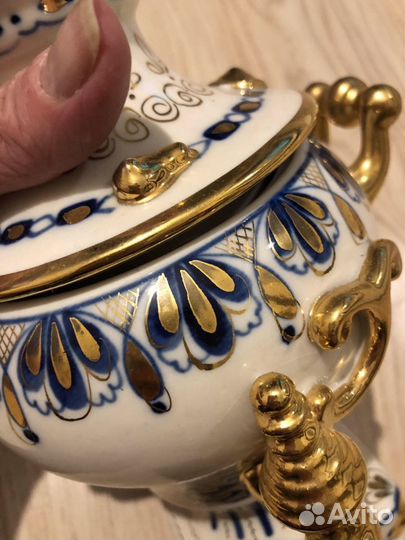 Самовар гжель фарфор