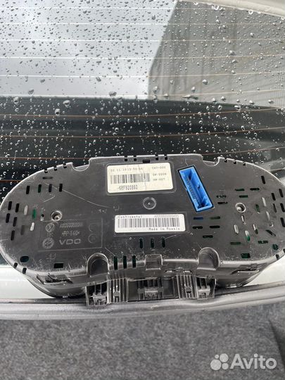 Приборная панель поло сидан