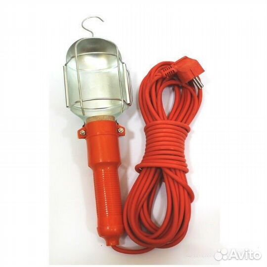 Лампа переносная гаражная 220 В (шнур 8м)