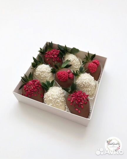 Клубника в шоколаде набор