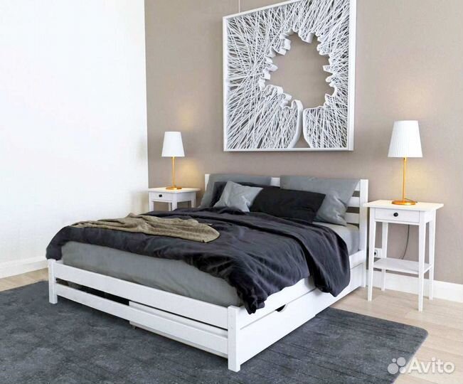 Кровать двуспальная