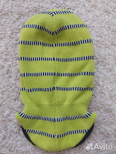 Шапка шлем для мальчика демисезонная