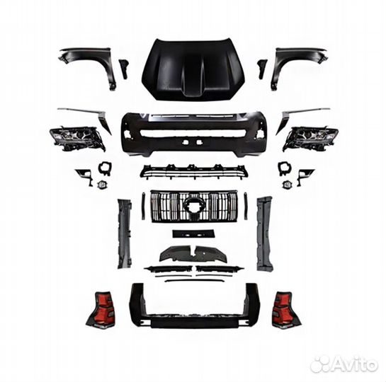 Обвес Land Cruiser Prado 150 рестайлинг