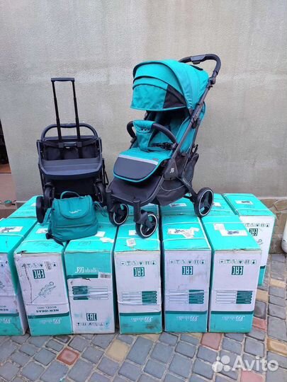 Коляска новая babalo изумруд (Стиль)