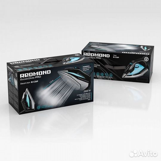 Утюг Redmond RI-C260/266/269/272 175 г/мин 2400Вт