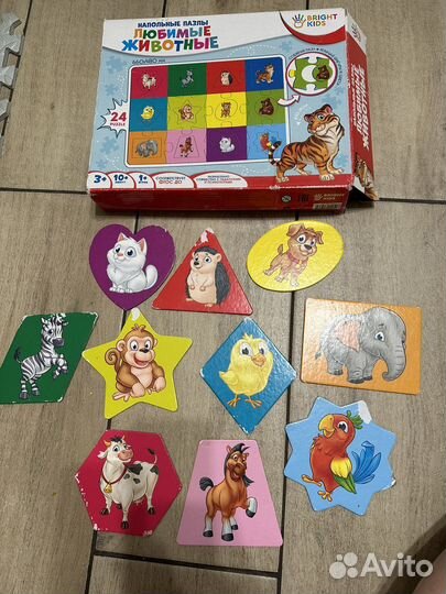 Детские развивающие игрушки пакетом