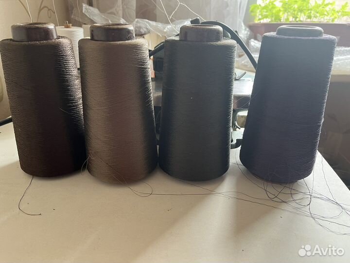 Нитки швейные бабины