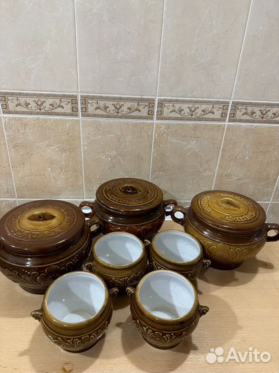 Горшок для запекания большой 3литра