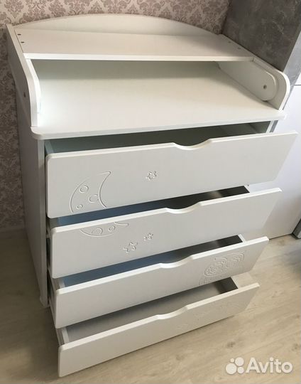 Комод детский с пеленальным столиком