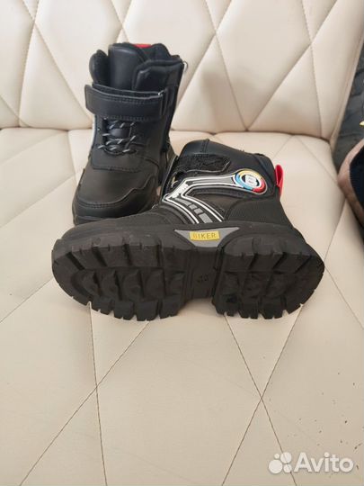 Ботинки демисезонные на мальчика 26 размер