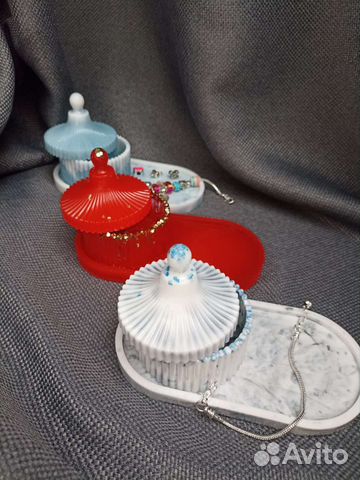 Шкатулка с подносом. Детское творчество