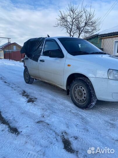 LADA Kalina 1.6 МТ, 2012, битый, 100 000 км