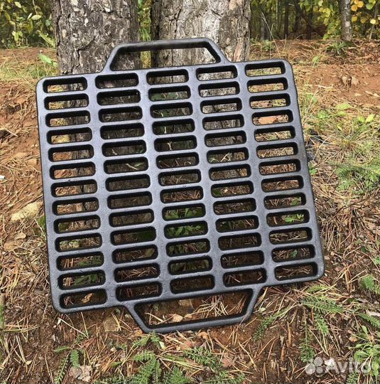 Чугунная решетка гриль