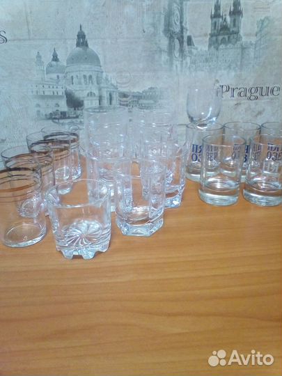 Чашка нержавейка с крышкой, рюмки, фужеры