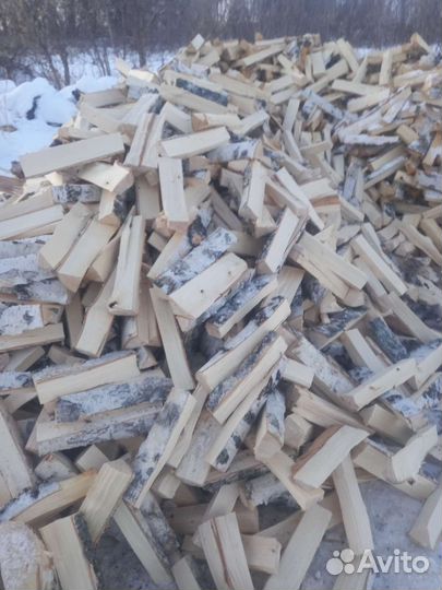 Дрова березовые, лиственница колотые